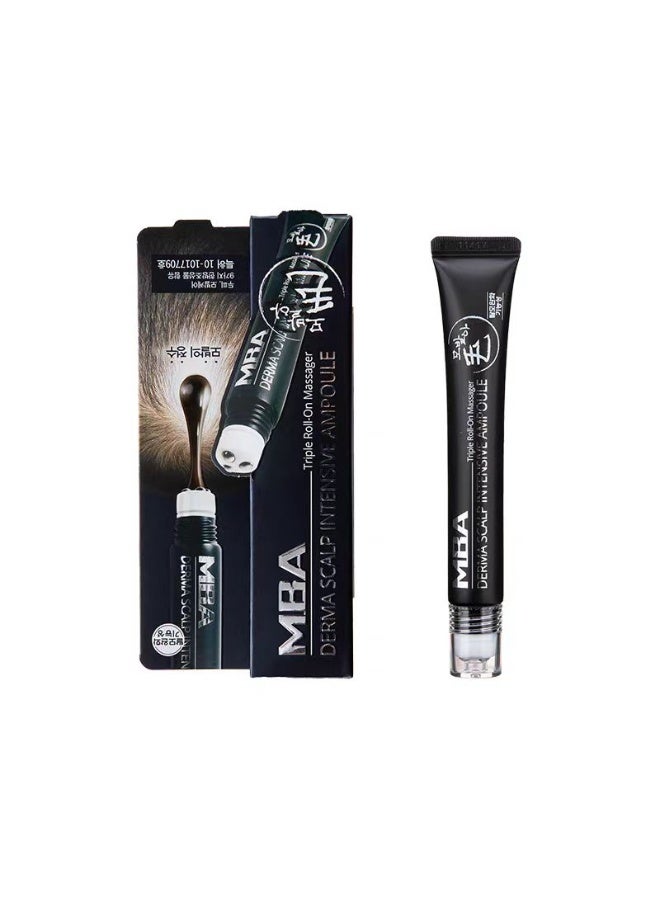 MBA Roll-on Hair Growth Essence (Black) - Anti-Hair Loss & Strengthening, Scalp Care & Hair Growth Serum - Image 1